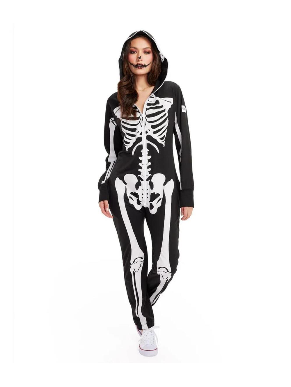 NWT Tipsy Elves Women's Halloween Skeleton Costume Size Medium